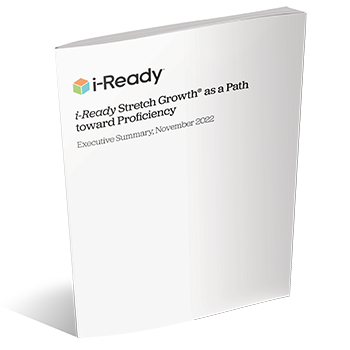 i-Ready Stretch Growth as a Path toward Proficiency brochure.