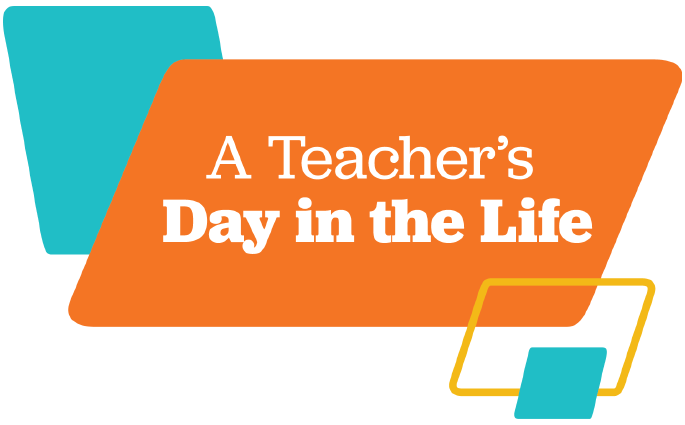 A Teacher's Day in the Life logo