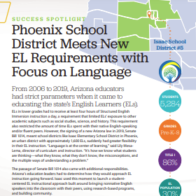 Success Spotlight: Phoenix School District Cover.