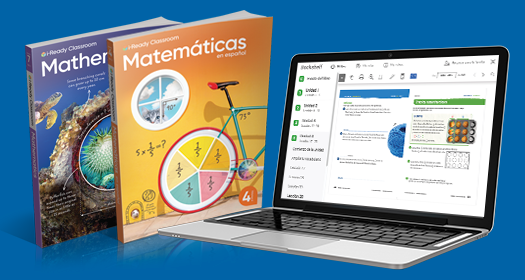 i-Ready Classroom Mathematics Instruction print and digital editions.