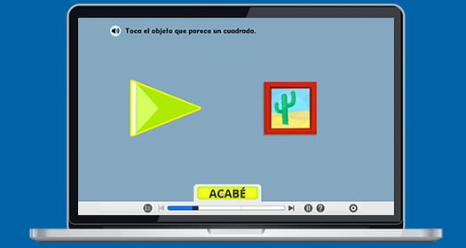 Screenshot of Personalized Math Instruction in Spanish video. 