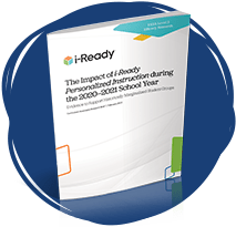 The Impact of i-Ready Personalized Instruction during the 2020–2021 school year paper cover. 