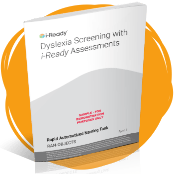 Dyslexia Screening with i-Ready Assessments. 