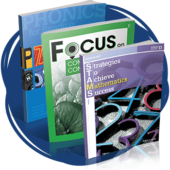 PHONICS for Reading, Focus on Reading, and Strategies to Achieve Mathematics Success (STAMS) books. 