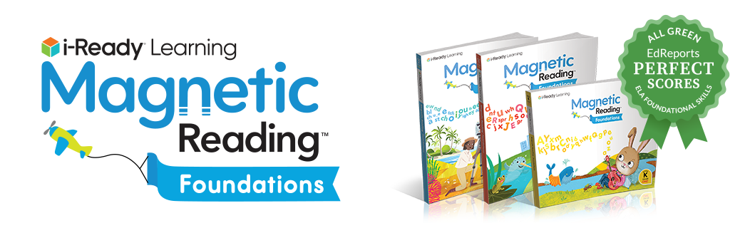 Magnetic Reading Foundations received perfect scores from EdReports.