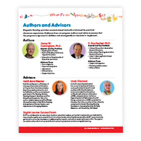 Authors and Advisors overview.
