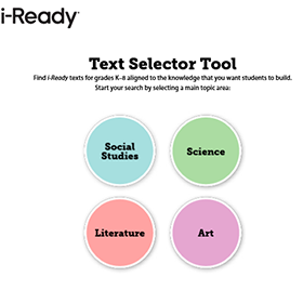 i-Ready Text Selector Tool