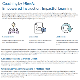 Coaching by i-Ready.