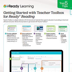 Digital Resources with Teacher Toolbox document.