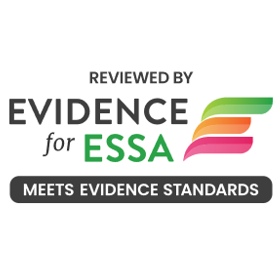 Reviewed by Evidence for ESSA badge.