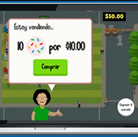 An example of one of i-Ready's Learning Games.
