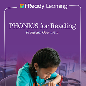 Phonics for Reading program brochure,