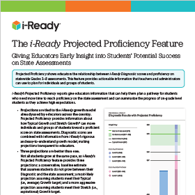 Projected Proficiency Info Sheet thumbnail