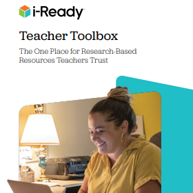 i-Ready Teacher Toolbox brochure.