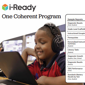 Texas i-Ready Reports Book