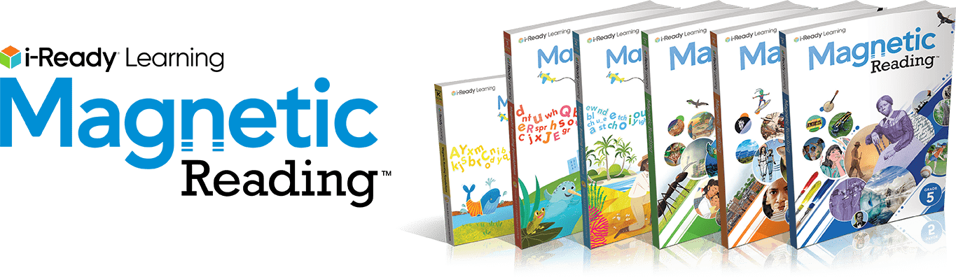 Magnetic Reading Student Books for Grades K–5.