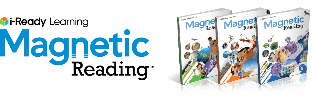 Magnetic Reading books for grades 3, 4, and 5.