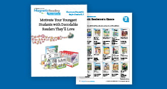 Magnetic Reading Foundations decodable reader library list.