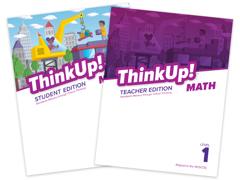 ThinkUp! Mathematics Teacher and Student books.