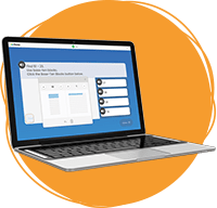 Laptop showing the i-Ready Diagnostic.